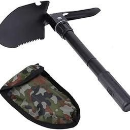 Linist Multi-Purpose Military Tactical Folding Shovel Camping Hiking Survival Tools-picture-25