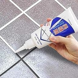VIHLANATH Tiles Gap Filler Waterproof, Gap Sealant, Grout, White Cement Paste Tube, Gap Filler for Walls and Joints, Waterproof Sealant, Tile Gap Filler Tube for Kitchen, Bathroom (2025-180ML)-image-69