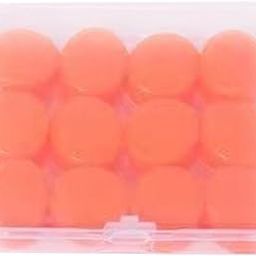 SAZ DEKOR® 12Pcs Ear Plugs Soft Sound Blocking Ear Plugs For Traveling Concert Studying Orange-picture-36