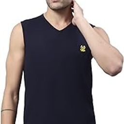 Regular Fit Cotton Solid Gym Vest for Men-V_SL_ANTHRA_01-P-image-63