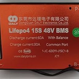 15S48V 60A DALY Make Battery Management System BMS Same Port for LFP LiFePo4 Battery DIY-25