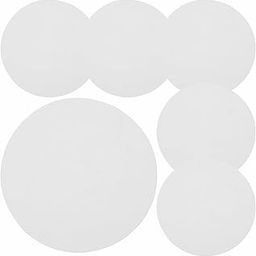 BUGUUYO 200pcs Medium Speed Qualitative Filter Paper Cellulose for Chemistry Experiments for Water Analysis and Material Identification-image-100