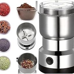Mini Stainless Steel Coffee Spice Nuts Grains Bean Grinder Mixer Japan Smart Buys Multifunction Small Food Grinder Household Electric Cereals Grain Juicer Mixer Grinder-image-15