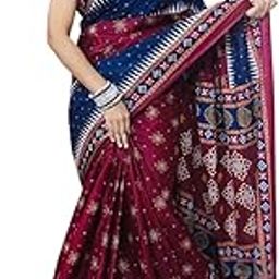 Pure cotton Sambalpuri printed saree_239-picture-16