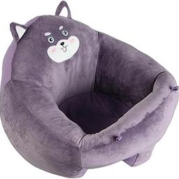 bnf® Lovely Baby Support Seat Sofa Infant Sitting Chair Sit up Chair for Baby Purple Cat | Car Safety Seats | Car Seat Accessories-image-7