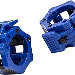 VELURA 2X Barbell Clamps Collars 2" Exercise Collars for Weightlifting Gym Training Blue|1 Massage Roller Stick|Barbells & Attachments| Fitness Running & Yoga-picture-11