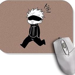 Replix Anime Mouse Pad - Computer Jujutsu Kaisen Gojo Printed Mousepad with Anti-Slip Rubber Base & Smooth Mouse Control for Laptop, MacBook Pro, Gaming (9 inch x 7 inch)-image-26