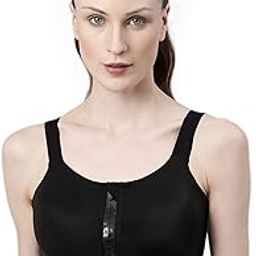Women's Sports Bra - Padded, Non-Wired, Full Coverage, Front Open, Super Grip for Bounce Control-image-4