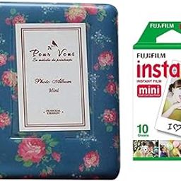 FotoCart [Instax] Mini 64 Page Photo Album] Pieces of Moment Book Album Compatible for Films for Instax Mini 7s 8 8+ 9 25 26 50s 70 90 10 11 30 55 20 50 7 LiPlay & Hello Kitty + Sheets Mini Film 10x1-image-35