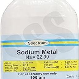 SPECTRUM Sodium Metal Bar(100Gm, Na)-picture-15