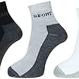 Men’s Cotton Ankle Socks (Pack of 5) | Soft, Breathable & Stretchable Ankle Socks for Gym, Office, Travel & Sports-image-73