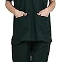 Professional Healthcare Scrub Suit Set Pink-image-91
