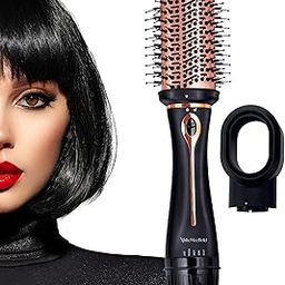 Urban yog MakeMeeBold 3-in-1 Hot Air Brush| 1.5-inch Barrel | Hair Dryer Hair Straightener Volumizer Blow Dryer Styling Tool,1200 Watt, Multicolour-28