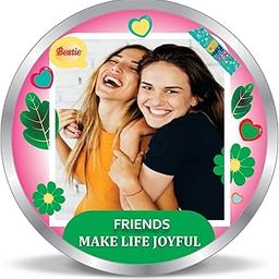 BIS Hallmarked Personalised Happy Friendship Day Gift 10/20/50/100 Gram 999 Pure Silver Coin By ACPL-image-69