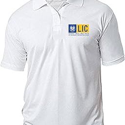 LIC Logo Printed Polo/Collar Half Sleeve T-Shirt for LIC Staff Employee Promotion T Shirt for Men and Women-image-88