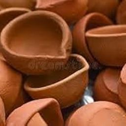 Sunshine Authentic Natural Clay Traditional Diwali Ke Diye | Earthen Clay Diya | Mitti Ka Diva | Diyas for Pooja | Multipurpose Diya | Pooja Items (24, Round)-image-47
