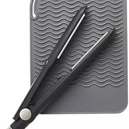 SMARAN Hot Styling Tool Mat | Silicone Heat Resistant Pad for Hair Dryer, Straightener, Flat Iron & Curling Iron | Non-Slip Insulation Mat for Salon & Travel Use-image-1
