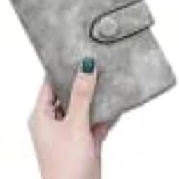 Wallet, Card Holder Grey, silver, Casual-11
