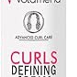 Volamena Curl Defining Leave- in hair conditioning cream I with Rice Extract, Argan oil, Quinoa Protein, Shea Butter I defines and style curls 100 ml-42