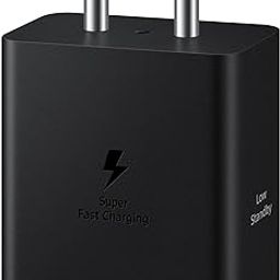 Samsung Galaxy 45W Travel Adaptor (Without Cable), Black-12