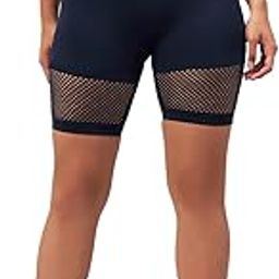 Women Skinny Fit Navy Sports Short-picture-39