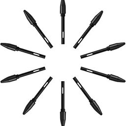 IVELECT PN05 10pcs Replacement Nibs Pen Tips Compatible with PW500/PW507 Graphics Drawing Tablet Stylus Black |-1