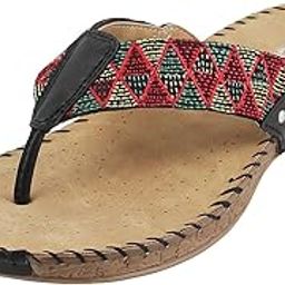 Women Black Synthetic Sandals (32-4)-image-2
