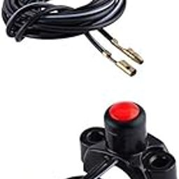 The Style Sutra 2pcs Motorcycle ATV 22mm Handlebar Engine Kill Stop Start Button Switches|Motors | Parts & Accessories | Motorcycle Parts |1 Piece Red on Engine Kill Switch-15