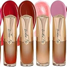 Dunamiss Lip Oil Combo-6 Long Lasting Lipshades | Intense Hydration | Non-Sticky | High Pigment Lip Color| Nourishing Tinted Lip Oil For A High-Shine Finish, Infused With Babassu Oil, Cupuaçu Butter, Peptides-Vegan & Cruelty-free-11