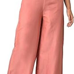 Women's Regular Fit Mid Rise Strechable Parallel Pants | Trousers-image-46