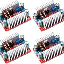 KEAcvise - 4 Pack Boost Converter Module 400W - 15A DC Adjustable 8.5-50V to 10-60V Voltage Regulator with Constant Current, for LED Drivers/Solar Systems/EV Charging-image-15