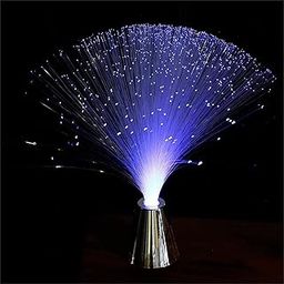 Beautiful Romantic LED Fiber Optic Nightlight Lamp||Color Changing USB Optical Fiber Lamp Ice Fiber Lamp - Calming Mood Night Light-picture-31