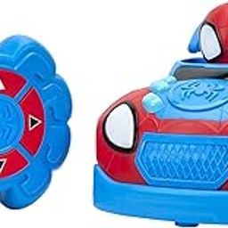 Spidey and His Amazing Friends Web Crawler RC - Remote Controlled Vehicle - Built-in Super Hero Features with 4 Controller Functions-25