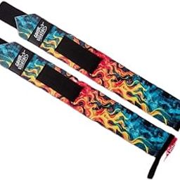 Gayor Essentials Fire Wrist Support Limited Edition Gym Support Straps | Weightlifting, Powerlifting, Crossfit, Strength Training | Stylish & Durable | One Size Men & Women-image-19