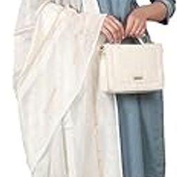 Grey Cotton Solid Gota Patti Worked Straight Fit Kurta with Pant and Dupatta.-image-3