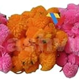 BALAJI ITEMS Ram Rakhi Flower Gota Pati rakhi Pooja rakhi Pom Pom rakhi Feather Soft Children Rakhi Sharvan God rakhi Raksha Bandhan Gift Band Moli Bracelet (Set of 20), Item No. BJ-174-image-17