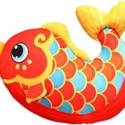 Koi Fish Plush Pillow Decor Throw Pillow for Holiday Lunar Year Bedroom 50cm-image-35