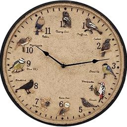 Pinakine® Outdoor Hanging Clock Silent Waterproof for Garden Study Room Decorative-picture-21