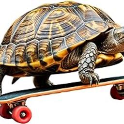Sage Square Turtle Skateboard - Durable Non-Slip Deck, Smooth Rolling Wheels, Lightweight, Perfect Balance, Funny Skateboard-image-28