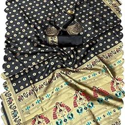 Women's Royal Shubh Rajwadi Special Pure Soft Kanchi Pattu Kanjivaram Kanchipuram Dola Silk BanarasiStyle Saree With Blouse Piece For wedding-image-30