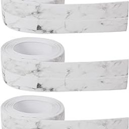 Caulking Sealant Tape Sealant Tape Waterproof Caulking Tape Bathtubs and Walls for Kitchen Countertop Toilet Tub and Wall Edge Protector (3 Marble)-image-30