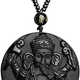 Elegant Lord Ganesha Pendant for Men Women boys & girls Oxidised Style Fashion Jewelry Handcrafted Devotional Locket for Gifting Ethnic Wear Daily Traditional Accessories for Festive Occasions-image-66