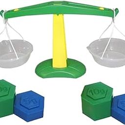 Balance Pan Bucket Scale Kit with Two 1 Litre Buckets and Hexagon Weight Set Perfect for Students Children Teachers Group Education Demonstration Classroom Essentials-picture-23