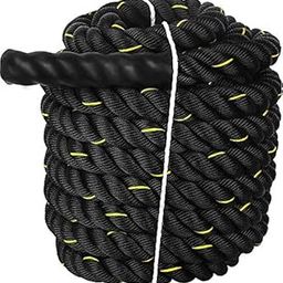 Wasco ROPE12 Virgin Grade Polymer Battle Rope, 12 Meters (Black)-image-19