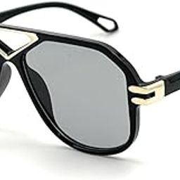 Aviator Sunglasses, Gold Accent Frame, Black and Tortoise Shell And More Variants-image-8