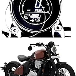 Mobeezy 9H Flexible Screen Guards Compatible With Jawa Classic/Jawa 42 Bobber/Jawa Perak Clear (Pack of 2) [Not Tempered Glass]-image-2