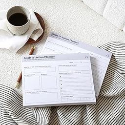 Humanhood Goals & Action Planner | 100 Pages Task Planning Pad | Productivity Notepad for Work & Personal Use | Checklist Organizer | Durable Tear-Off Sheets-image-15