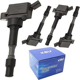 KSU UF816 Ignition Coil for Hyundai 16-20 Elantra,18-21 Kona,15-19 Sonata,19-21 Veloster/Kia 17-22 Forte,20-22 Forte5,17-20 Optima,21-22 Seltos,19-22 Soul 273002E601-29