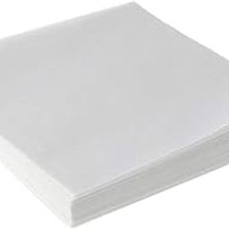 OUNONA 500 Sheets Weighing Paper Dish Paper Cellulose Weighing Paper Measuring Tape Paper for Samples Transfer Weigh Paper Non-Absorbent Paper Scale Paper Weighting Sensor White-picture-11