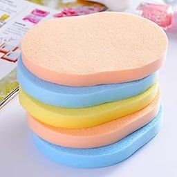 BRIKSHI Facial Cleaning Sponge Cosmetic Puff Washing Sponge Foam Producer Makeup Remover Pads pack of 2-34